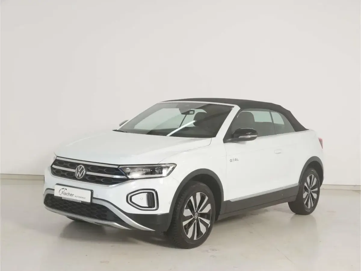 Gebraucht VW T-Roc Cabriolet Goal 116 PS (85 kW) 2025 Weiss Cabrio