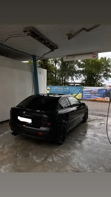 Gebraucht Opel Astra 125 PS (91 kW) 2002 Schwarz Coupé
