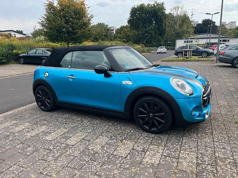 Blau Gebraucht 2016 Mini Cooper Cabriolet Cabrio | 15.900 € (Etwas zu teuer) - Bild 1/4