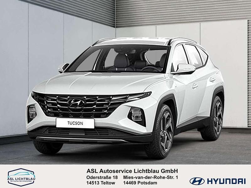 Serenity white Gebraucht 2024 Hyundai Tucson Turbo SUV | 37.500 € (Etwas zu teuer) - Bild 1/1