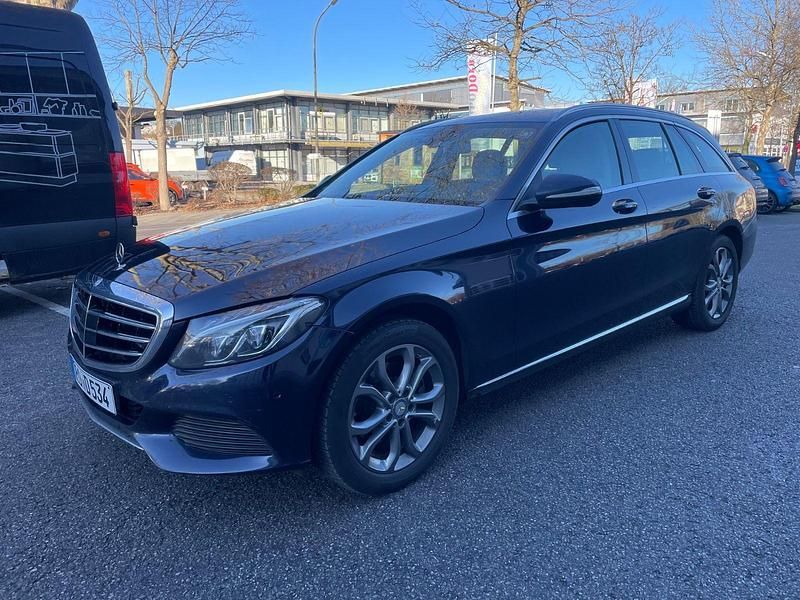Blau Gebraucht 2014 Mercedes C220 Kombi | 7.950 € (Fairer Preis) - Bild 1/4