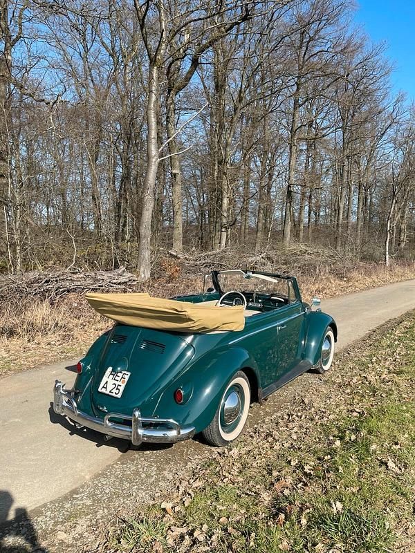 Gebraucht VW Käfer 50 PS (36 kW) 1961 Blau Cabrio