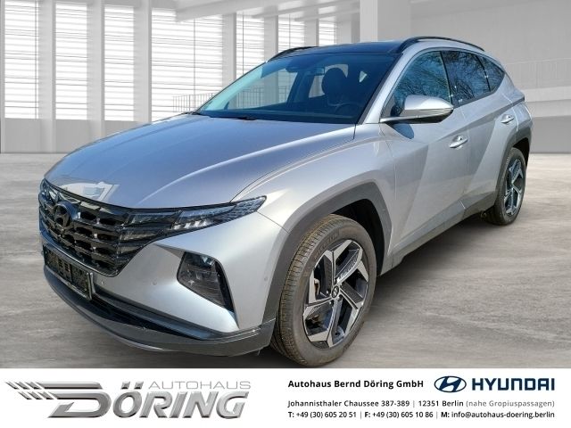 Shimmering silver / met Gebraucht 2018 Hyundai Tucson Turbo SUV | 28.870 € - Bild 1/4