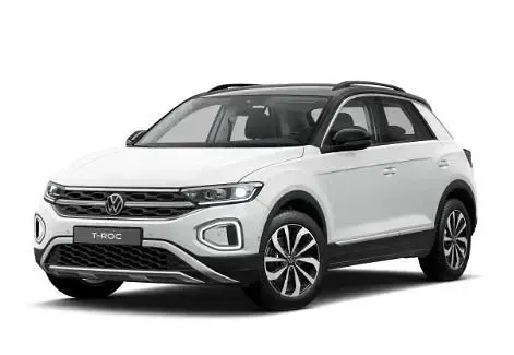 Second-hand VW T-Roc Style 150 CP (110 kW) 2024 Alb SUV