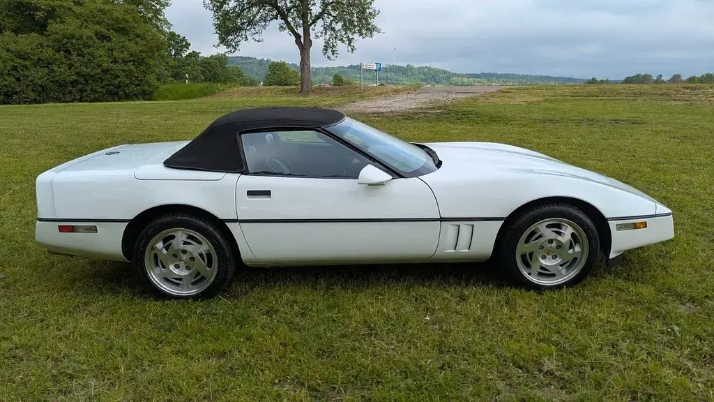 Gebraucht Corvette C4 247 PS (181 kW) 1992 Weiß Cabrio