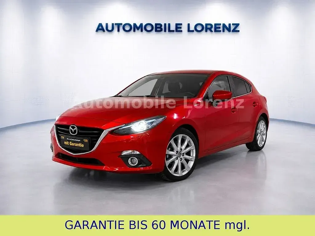 Gebraucht Mazda 3 Sports-Line 120 PS (88 kW) 2015 Rot Limousine