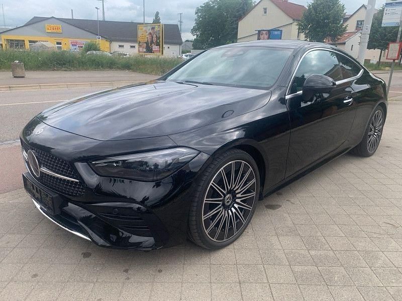 Schwarz Gebraucht 2024 Mercedes CLE300 AMG line Coupé | 61.500 € (Superpreis) - Bild 1/4