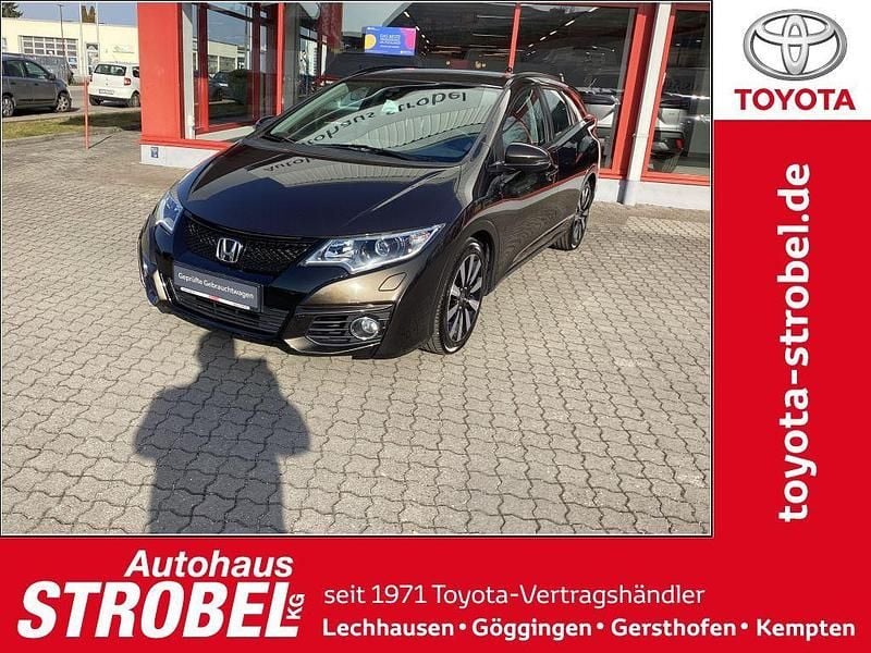 Gebraucht Honda Civic Elegance 120 PS (88 kW) 2015 Braun Kombi