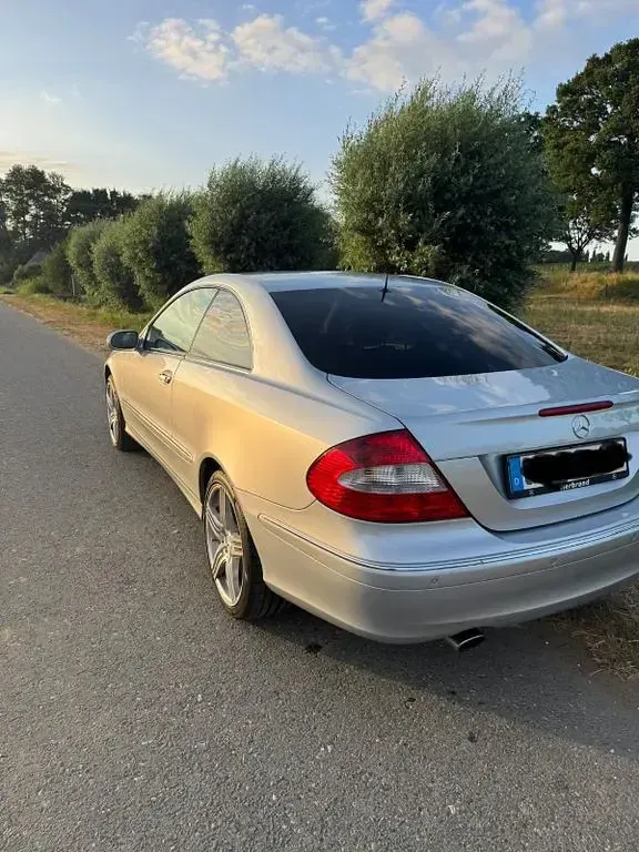 Gebraucht Mercedes CLK200 Elegance 163 PS (119 kW) 2007 Silber Coupé