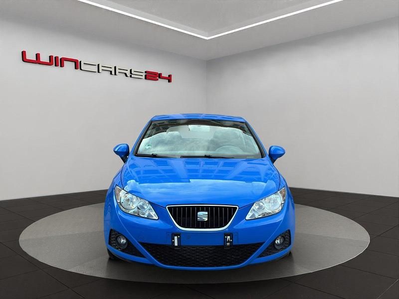 Gebraucht Seat Ibiza Style 85 PS (62 kW) 2009 Blau Kleinwagen
