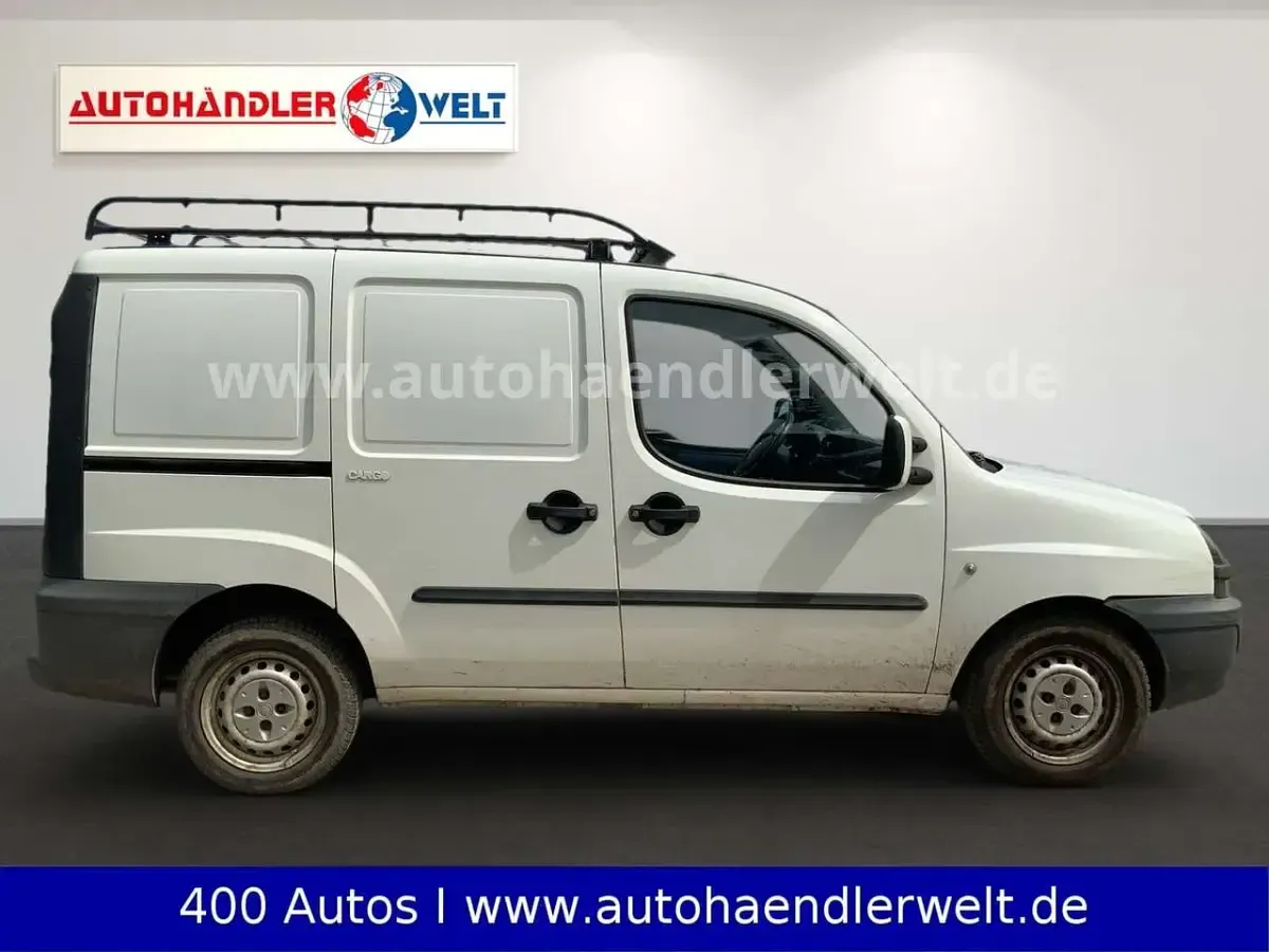 Gebraucht Fiat Doblò 63 PS (46 kW) 2003 Silber Van / Kleinbus