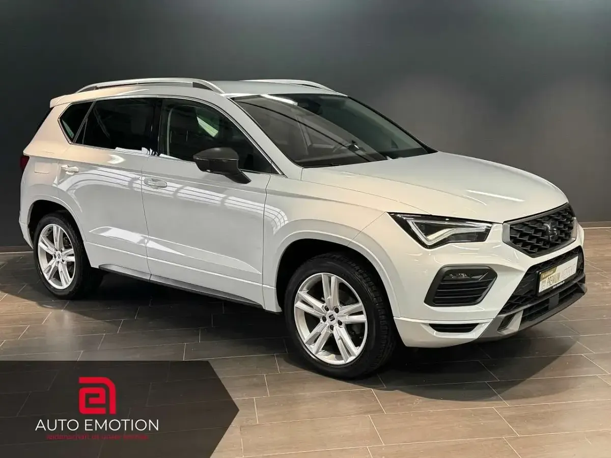 Gebraucht Seat Ateca FR 150 PS (110 kW) 2022 Nevada white SUV