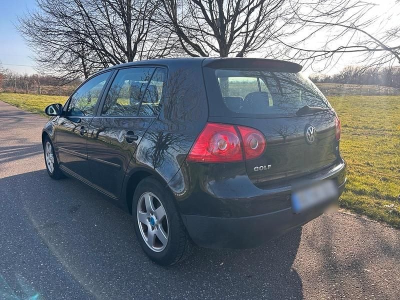 Gebraucht VW Golf V 2005 Schwarz Kleinwagen