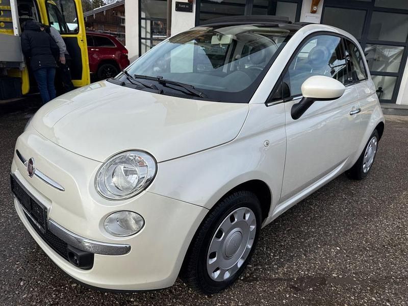 Weiß Gebraucht 2013 Fiat 500 Lounge Cabrio | 4.999 € (Guter Preis) - Bild 1/4