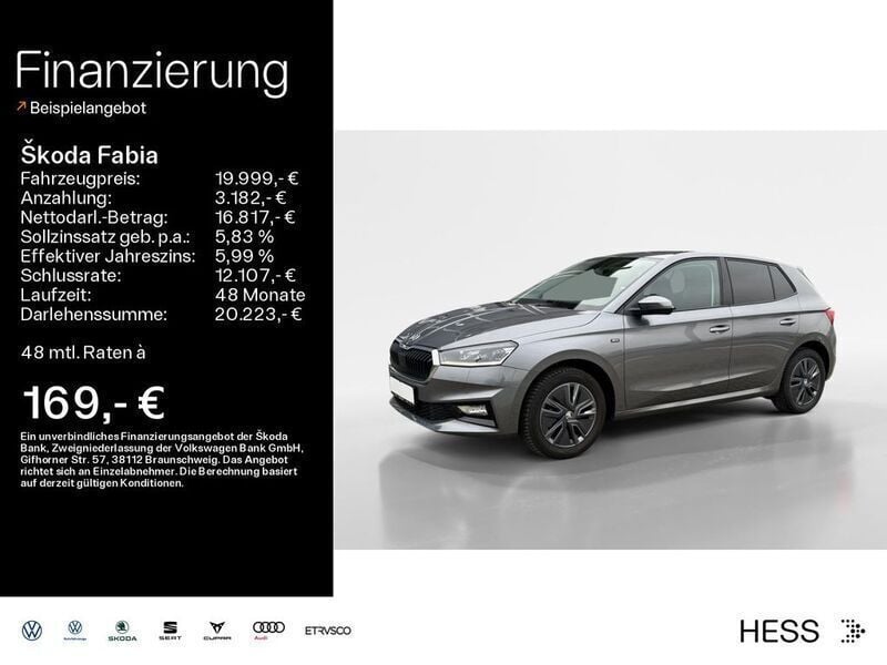 Graphitegrau metallic Gebraucht 2024 Skoda Fabia Selection Limousine | 19.999 € (Guter Preis) - Bild 1/4