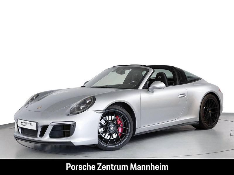 Silber Gebraucht 2019 Porsche 911 Targa 4 Cabrio | 131.900 € (Teuer) - Bild 1/4