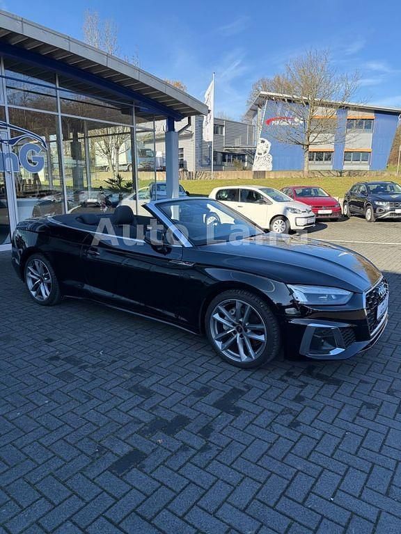 Schwarz Gebraucht 2023 Audi A5 Cabriolet S-Line Cabrio | 42.990 € (Etwas zu teuer) - Bild 1/4