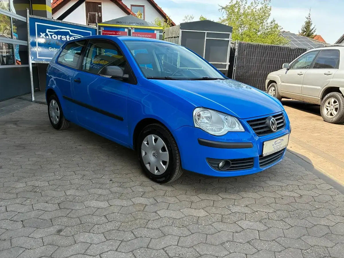 Gebraucht VW Polo 80 PS (58 kW) 2007 Blau Kleinwagen