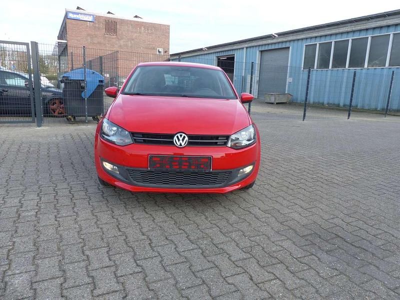 Gebraucht VW Polo Team 69 PS (50 kW) 2010 Flashrot Kleinwagen