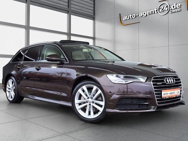 Javabraun metallic Gebraucht 2017 Audi A6 Ambiente Kombi | 25.990 € (Etwas zu teuer) - Bild 1/4