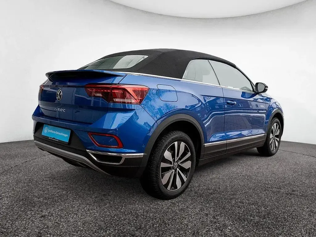 Gebraucht VW T-Roc Cabriolet Goal 150 PS (110 kW) 2025 Blau Cabrio