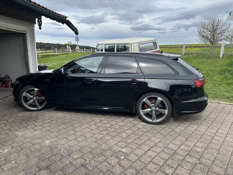 Schwarz Gebraucht 2015 Audi A6 Competition Kombi | 24.850 € (Etwas zu teuer) - Bild 1/4