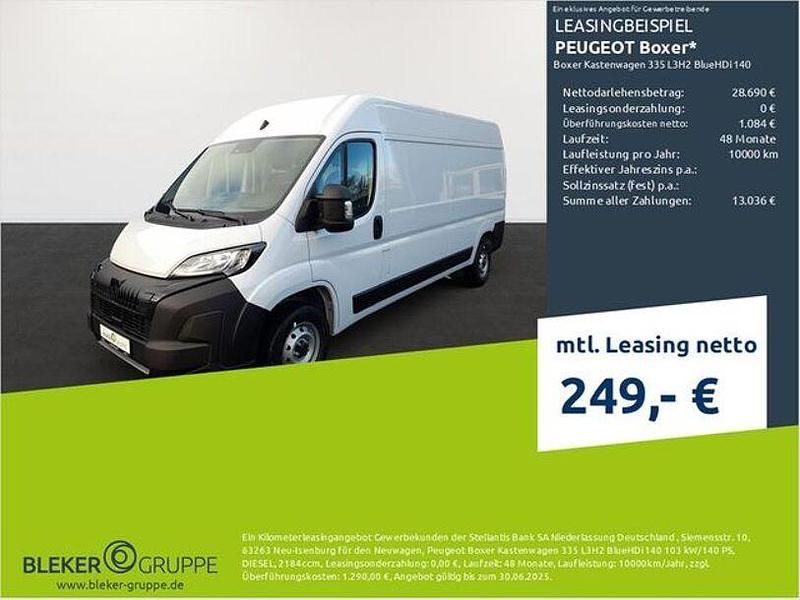 Kaolinweiß Neu 2025 Peugeot Boxer Van | 28.690 € (Guter Preis) - Bild 1/4