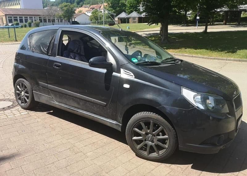Gebraucht Chevrolet Aveo 82 PS (60 kW) 2009 Schwarz Kleinwagen