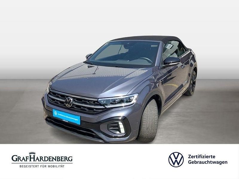Grau Gebraucht 2022 VW T-Roc Cabriolet R-line Cabrio | 25.777 € (Superpreis) - Bild 1/4