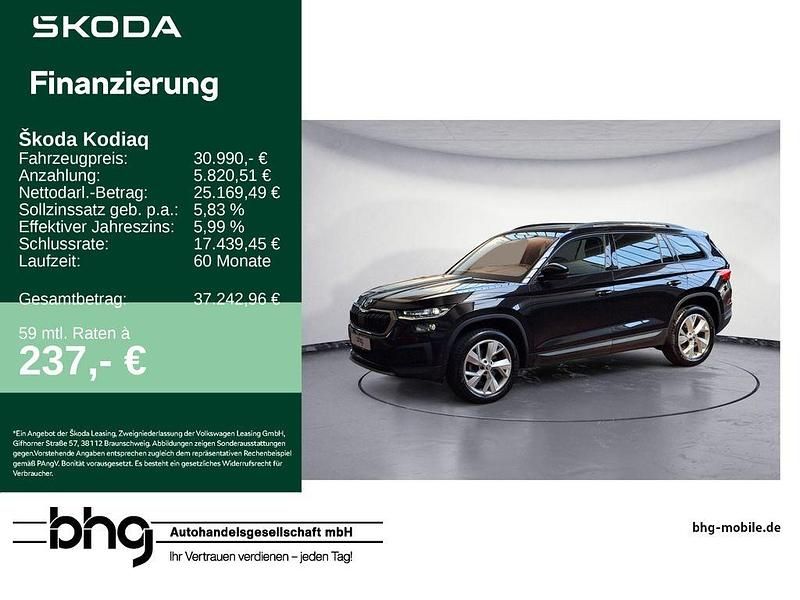 Blackmagic perleffekt Gebraucht 2022 Skoda Kodiaq Tour SUV | 30.990 € (Superpreis) - Bild 1/4