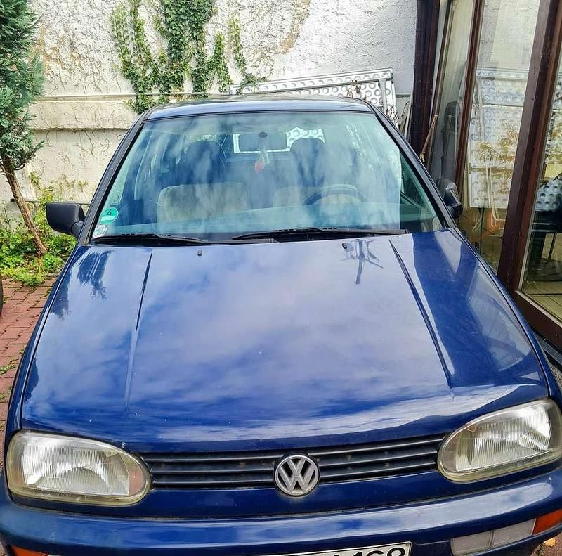 Blau Gebraucht 1996 VW Golf III Limousine | 500 € (Superpreis) - Bild 1/4