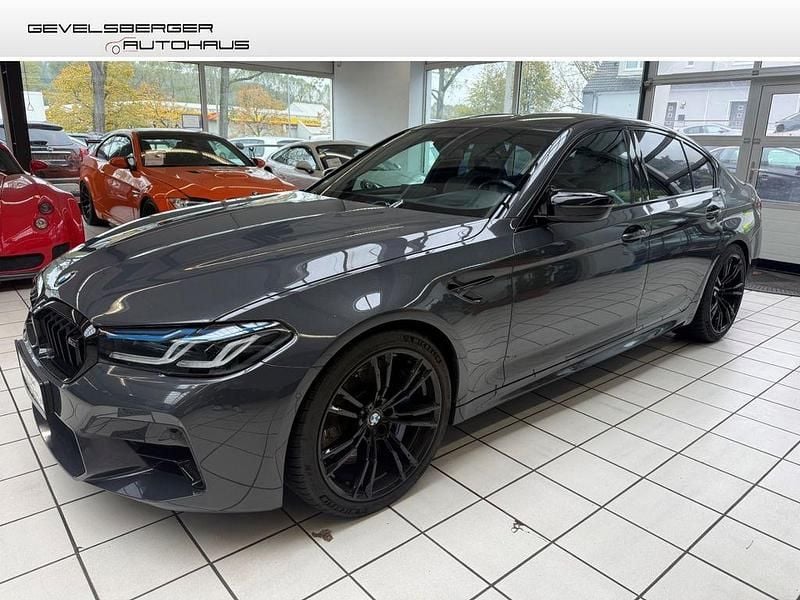 Brands hatch grey metallic Gebraucht 2022 BMW M5 Competition Edition Limousine | 84.980 € (Teuer) - Bild 1/4