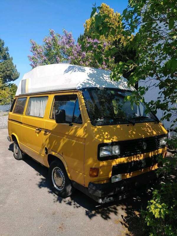 Gelb Gebraucht 1993 VW T4 Van | 15.000 € - Bild 1/4