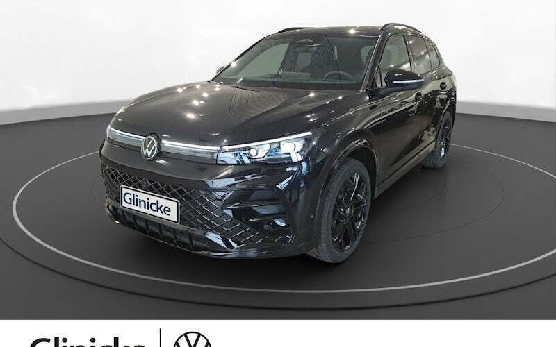 Schwarz Gebraucht 2025 VW Tiguan Allspace R-line SUV | 56.950 € - Bild 1/4