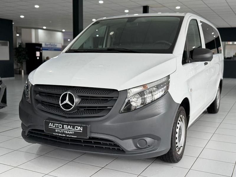 Arktikweiss Gebraucht 2019 Mercedes Vito Kombi | 24.990 € (Teuer) - Bild 1/4