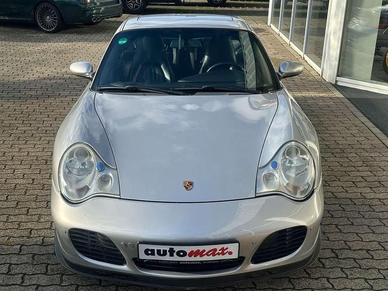 Gebraucht Porsche 911 Turbo 420 PS (308 kW) 2001 Arktissilber 92t Coupé