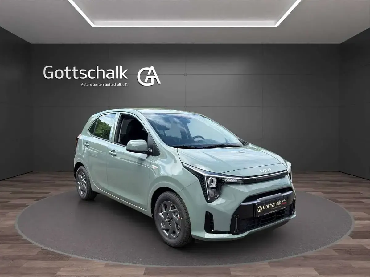 Neu Kia Picanto Vision 68 PS (50 kW) 2026 Adventure grün metallic Kleinwagen