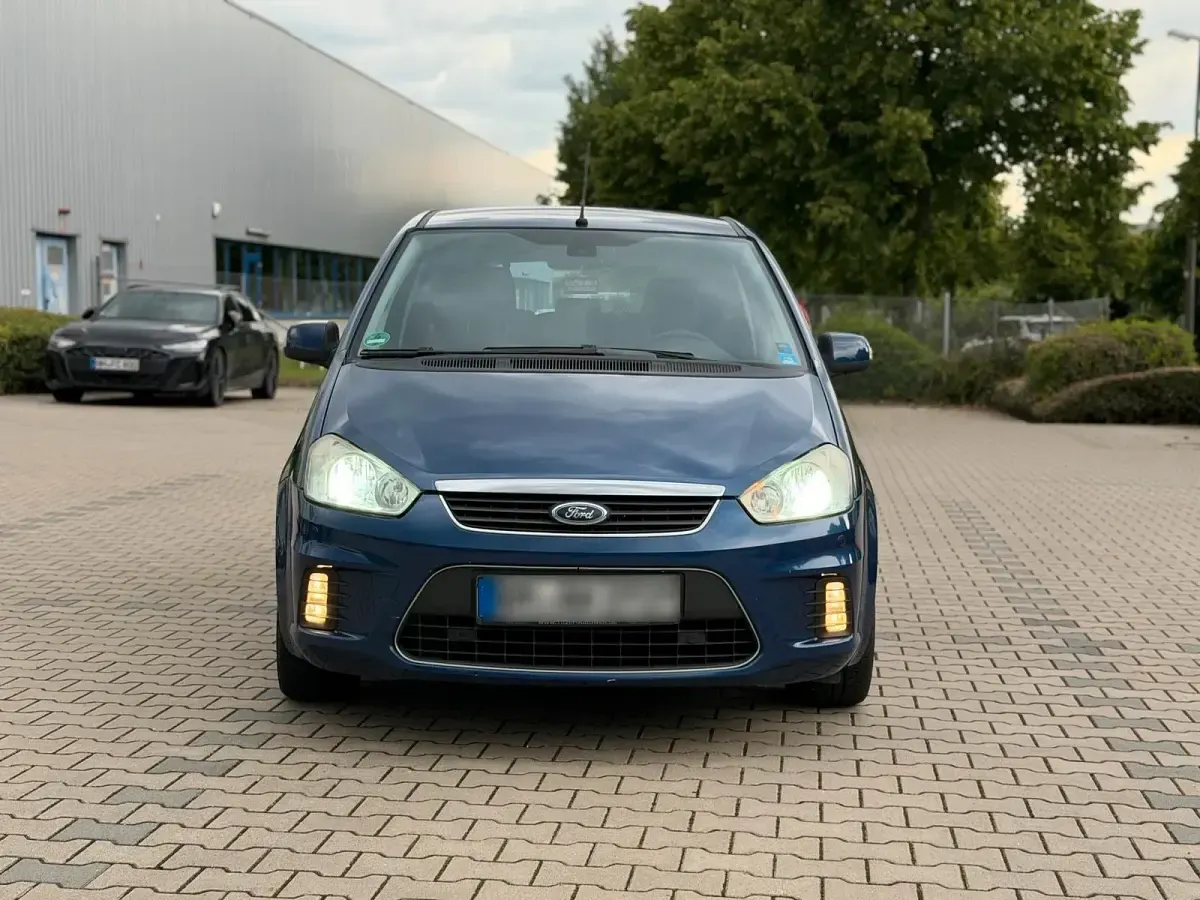 Gebraucht Ford C-MAX Titanium 125 PS (91 kW) 2010 Blau Van / Kleinbus