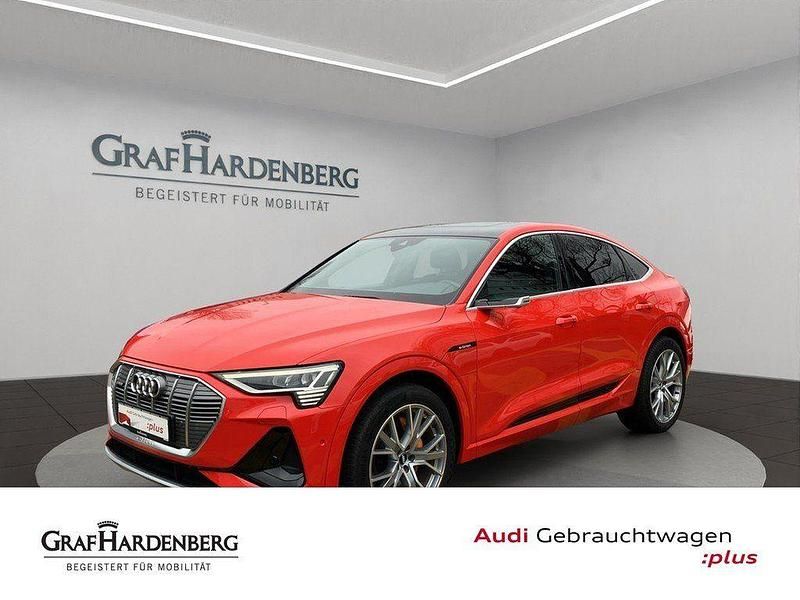 Catalunyarot metallic Gebraucht 2020 Audi e-tron Sportback S-Line SUV | 31.930 € (Fairer Preis) - Bild 1/4