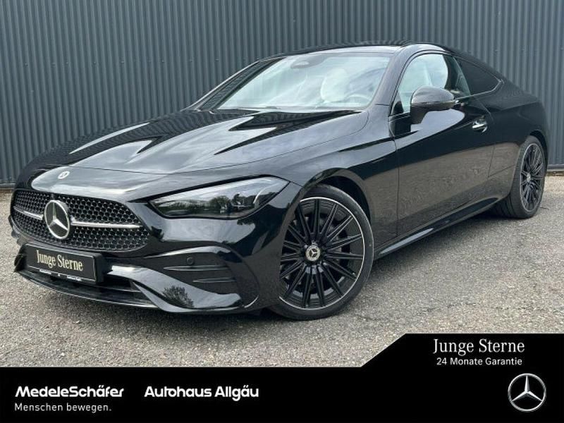 Lack obsidianschwarz (metallic) Gebraucht 2024 Mercedes 300 AMG Coupé | 60.839 € (Fairer Preis) - Bild 1/4