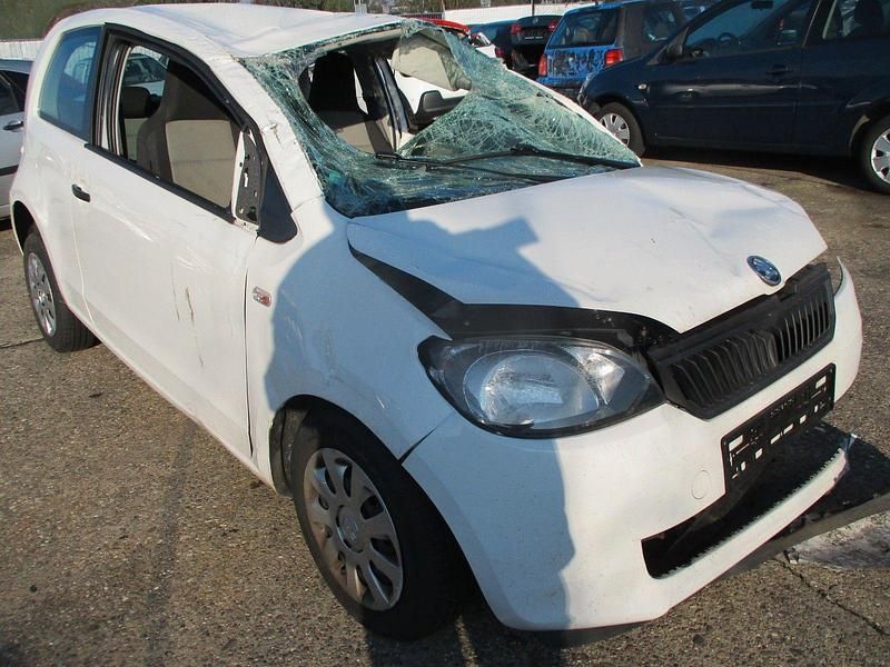 Weiß Gebraucht 2015 Skoda Citigo Kleinwagen | 1.250 € - Bild 1/4