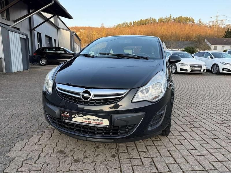 Gebraucht Opel Corsa 87 PS (63 kW) 2013 Schwarz Kleinwagen