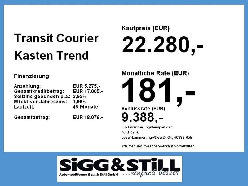 Neu Ford Transit Trend 125 PS (91 kW) 2026 Frost weiß Van / Kleinbus