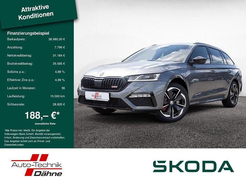 Grau Neu 2024 Skoda Octavia RS Kombi | 38.980 € (Fairer Preis) - Bild 1/4