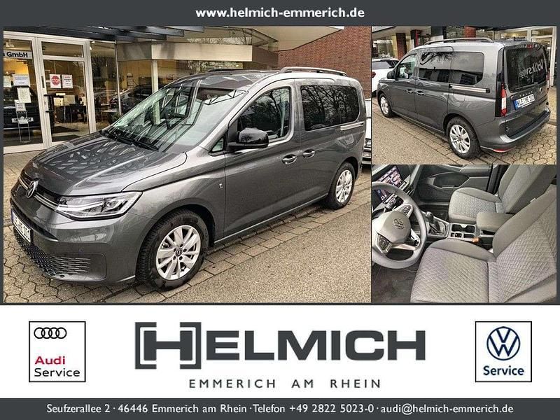 Indiumgrau (metallic) Gebraucht 2021 VW Caddy Life Van / Kleinbus | 21.907 € (Etwas zu teuer) - Bild 1/4