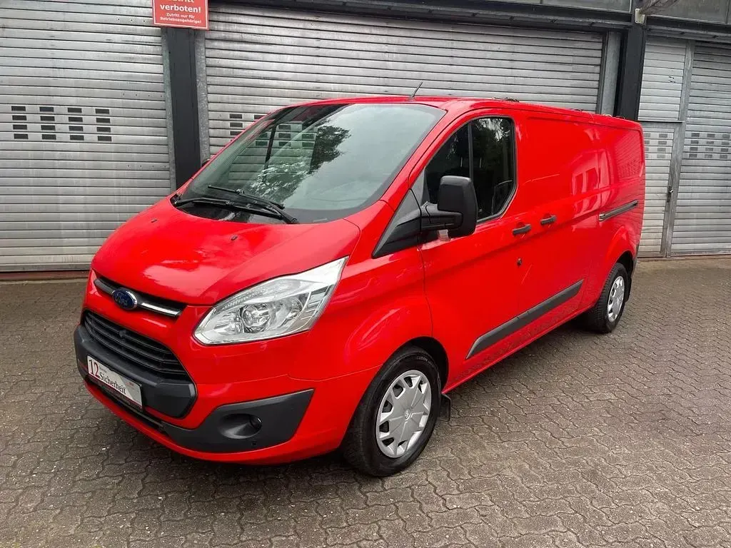 Gebraucht Ford Transit Custom Trend 131 PS (96 kW) 2017 Rot Van / Kleinbus