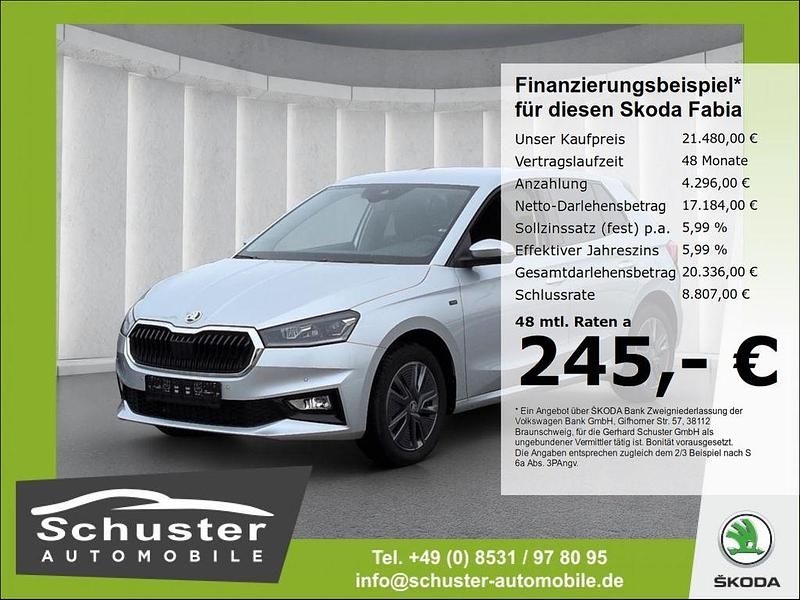 Gebraucht Skoda Fabia Tour 116 PS (85 kW) 2025 Silber Kleinwagen