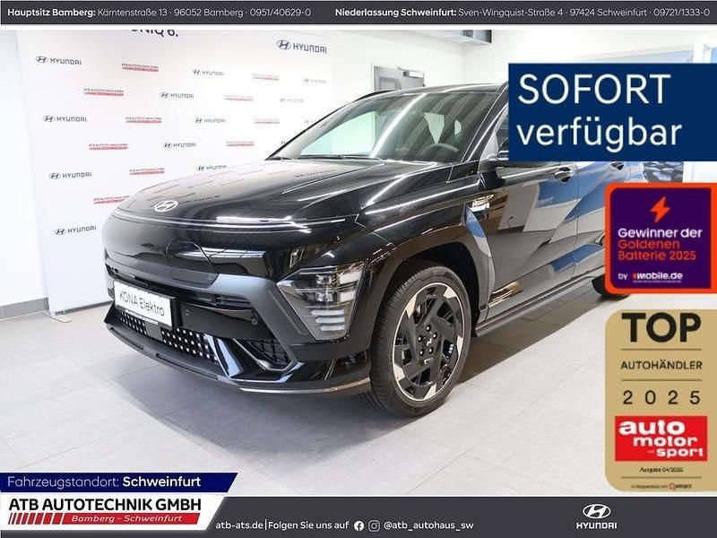 Schwarz Gebraucht 2024 Hyundai Kona N Line SUV | 38.860 € (Etwas zu teuer) - Bild 1/4