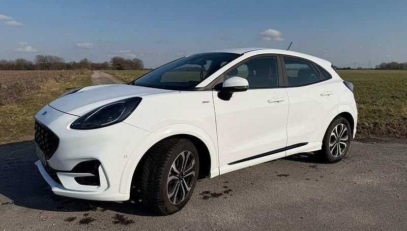 Gebraucht Ford Puma ST-Line 125 PS (91 kW) 2023 Weiß SUV