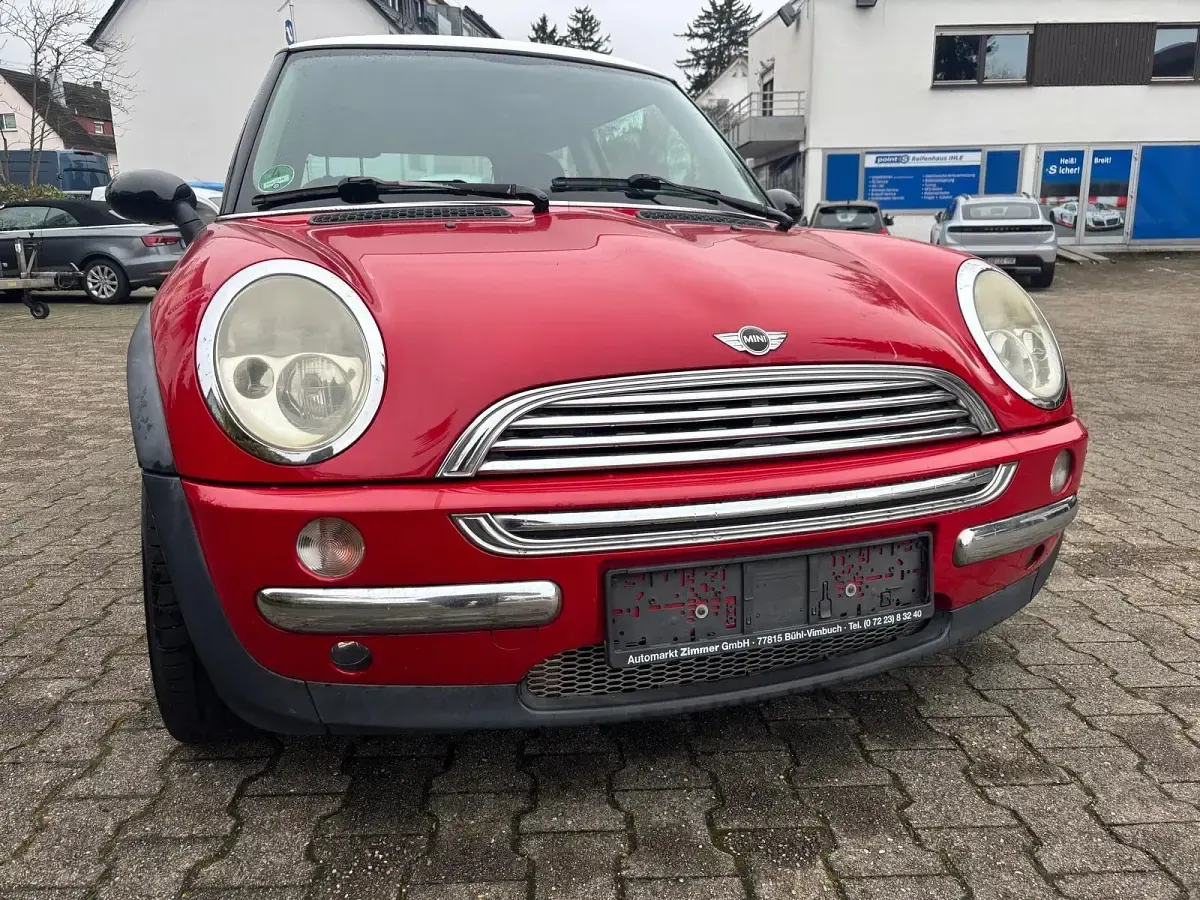 Brugt Mini Cooper 116 HK (85 kW) 2002 Rød Hatchback
